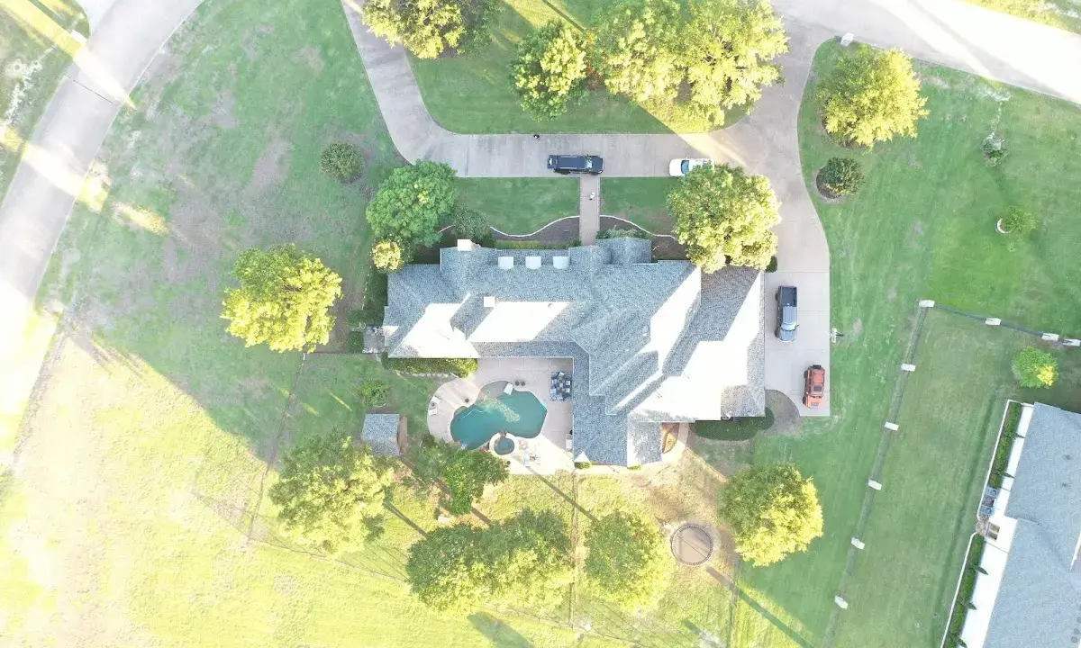 New shingle roof installation on a home in Dunlap